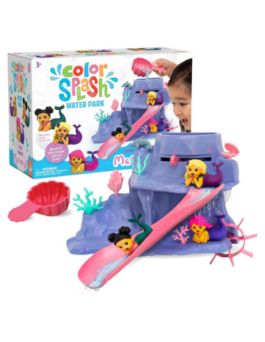 MindWare Parque Acuático Sirena Color Splash - Juguete de Baño Interactivo