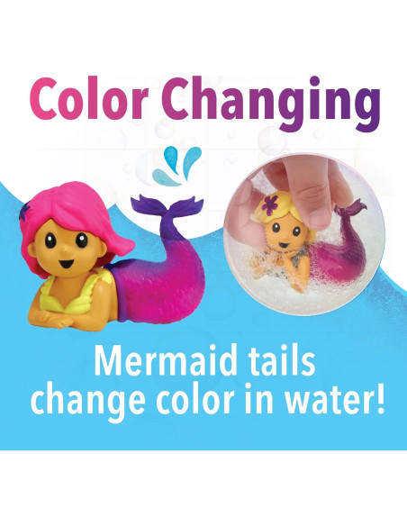 MindWare Parque Acuático Sirena Color Splash - Juguete de Baño Interactivo MindWare Parque Acuático Sirena Color Splash - Juguete de Baño Interactivo