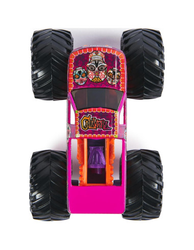 Monster Jam Camiones de Monstruo Dalmatiano vs Calavera 1:64