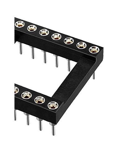 Zócalo DIP IC uxcell 32 Pines 2.54mm para Placa PCB