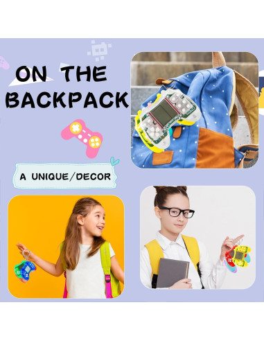 Llavero Mini de Videojuegos GNCNSHK 6PCS Arcade para Niños