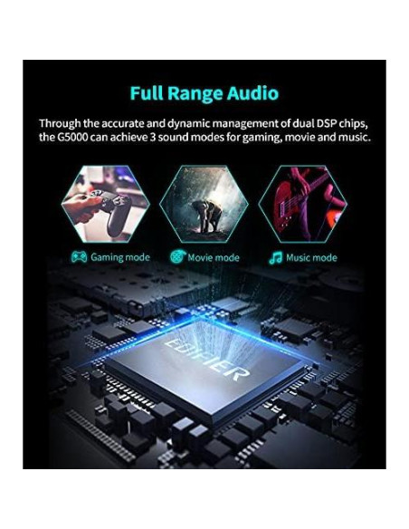 Altavoces Edifier G5000 Inalámbricos 88W RGB para PC/PS4/TV Altavoces Edifier G5000 Inalámbricos 88W RGB para PC/PS4/TV