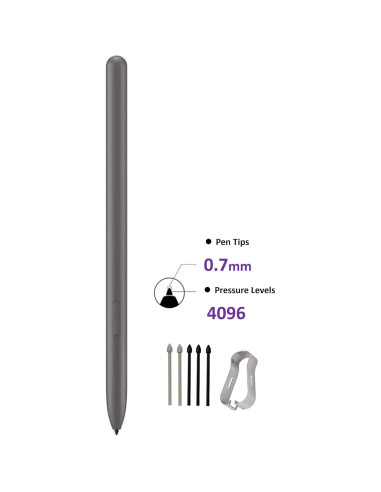 S Pen Reemplazo SLQ para Samsung Galaxy Tab S9 FE - Gris