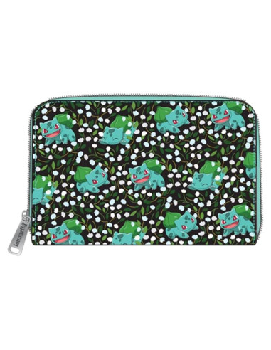Billetera Loungefly Pokémon Bulbasaur 10x15cm Piel Sintética