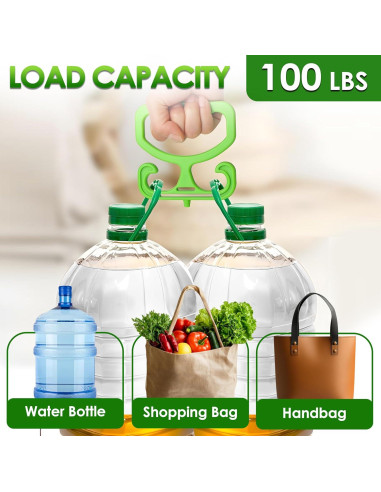 Porta Bolsas de Compras POLKASTORE - 2 Paquetes, Soporta 45kg