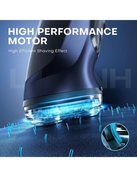 Afeitadora Eléctrica LOBINH PA168 Recargable 4D USB Afeitadora Eléctrica LOBINH PA168 Recargable 4D USB