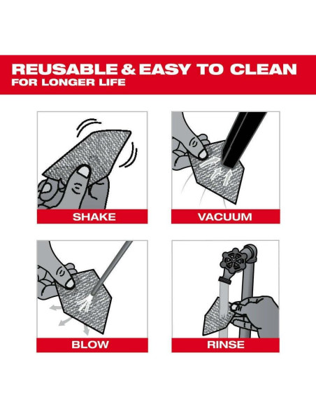 Hojas de Lija Milwaukee 48-80-5405 80/120/180 Granos 12 PK Hojas de Lija Milwaukee 48-80-5405 80/120/180 Granos 12 PK