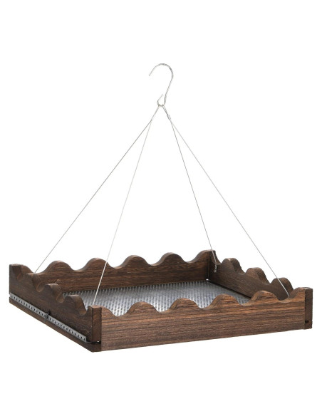Comedero Colgante para Aves Frcctre de Madera 1.51 kg Comedero Colgante para Aves Frcctre de Madera 1.51 kg