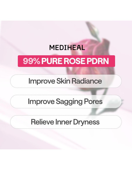 Mediheal Mascarilla de Hoja Esencial PDRN Rosa 4 Pcs Mediheal Mascarilla de Hoja Esencial PDRN Rosa 4 Pcs