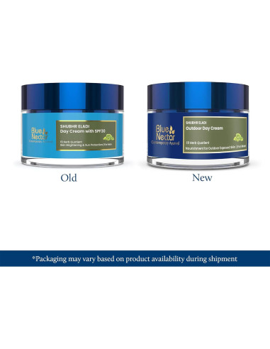 Crema Hidratante Iluminadora Azul Nétar para Hombres SPF 30