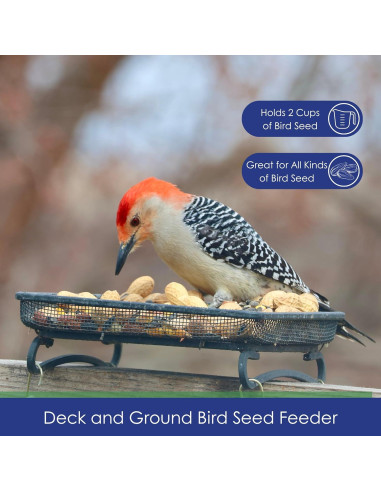 Comedero de Aves y Vida Silvestre Backyard Essentials 2 Tazas