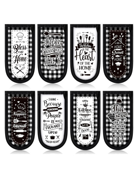 Fundas de Mango de Sartén de Hierro Fundido Patelai - 8 Piezas Fundas de Mango de Sartén de Hierro Fundido Patelai - 8 Piezas
