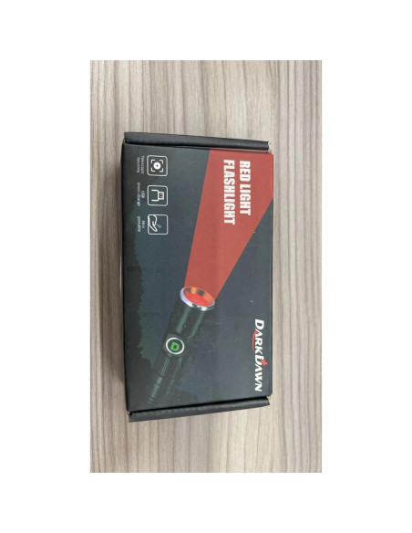 Linterna Roja Recargable USB DARKDAWN D15, Mini LED 10.7cm Linterna Roja Recargable USB DARKDAWN D15, Mini LED 10.7cm