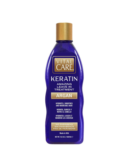 Tratamiento Sin Enjuague Vital Care Argan 289 g - Queratina Hidratante Tratamiento Sin Enjuague Vital Care Argan 289 g - Queratina Hidratante