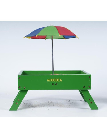 Comedero para Aves MIXXIDEA con Sombrilla 1.36 kg Verde Comedero para Aves MIXXIDEA con Sombrilla 1.36 kg Verde