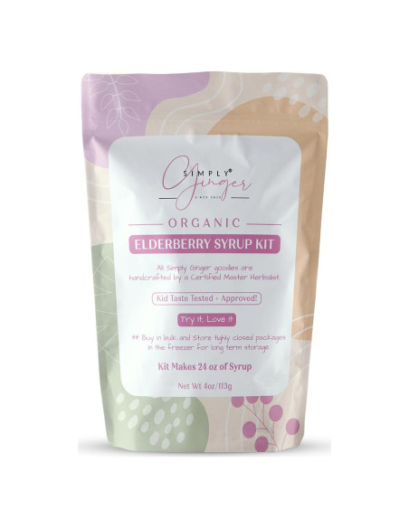 Kit de Jarabe de Sábila Orgánico Simply Ginger 680g DIY Kit de Jarabe de Sábila Orgánico Simply Ginger 680g DIY