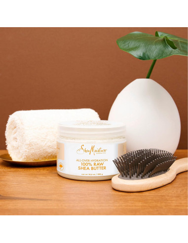 Manteca de Karité SheaMoisture 100% Orgánica 340 ml Hidratante