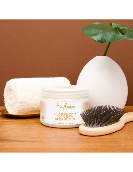 Manteca de Karité SheaMoisture 100% Orgánica 340 ml Hidratante