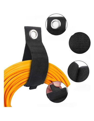 Correas de Almacenamiento FUPUAII 43/33 cm (8 piezas) Organizador de Cables