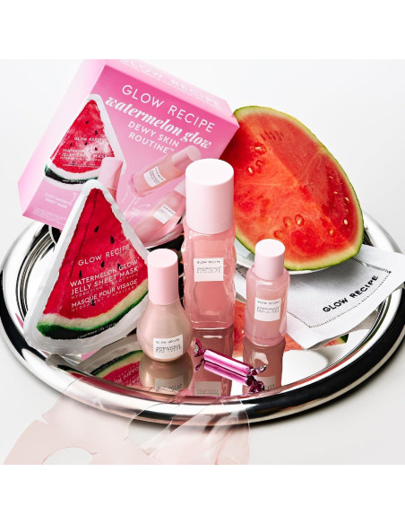 Kit de Cuidado Facial Glow Recipe Watermelon Glow - 4 Piezas Kit de Cuidado Facial Glow Recipe Watermelon Glow - 4 Piezas