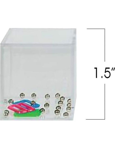 Rompecabezas Laberinto Mini Gamie - Set de 12 Cubos 3.81 cm