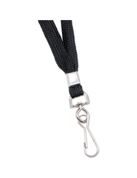 Lanyard Advantus J-Hook 91.44 cm Negro - Caja de 24 Unidades Lanyard Advantus J-Hook 91.44 cm Negro - Caja de 24 Unidades