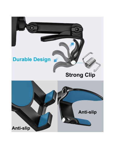 Soporte para Teléfono de Coche Woleyi con Brazo Ajustable