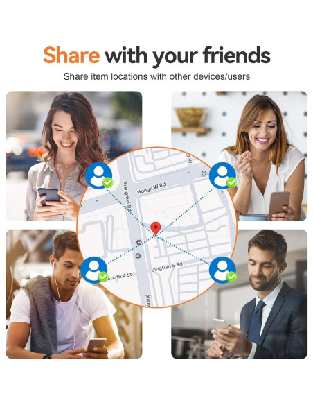 Etiquetas de Seguimiento Inteligentes Delumu - Dual iOS/Android Etiquetas de Seguimiento Inteligentes Delumu - Dual iOS/Android