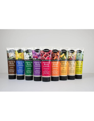 Loción Hidratante para Manos y Cuerpo ShiKai Vainilla 4x8oz