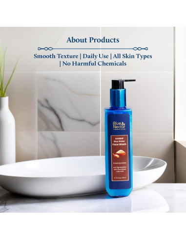 Limpiador Facial Blue Nectar 200 ml con 2% Ácido Kójico