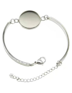 Kit de Pulseras DIY SHUNAE 10pcs Acero Inoxidable 20mm 2