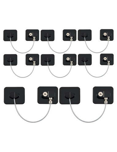 Cerradura de Refrigerador HalfofLife 4PCS Seguridad Infantil