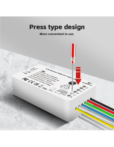 Controlador LED ZigBee 3.0 GLEDOPTO GL-C-008P RGB CCT