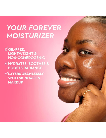 Hidratante Facial Gel Agua Rosa Glow Recipe 50ml - Ácido Hialurónico Hidratante Facial Gel Agua Rosa Glow Recipe 50ml - Ácido Hialurónico