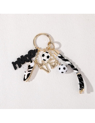 Llavero Encanto de Fútbol Madison Tyler para Mujeres - Buenas Vibras