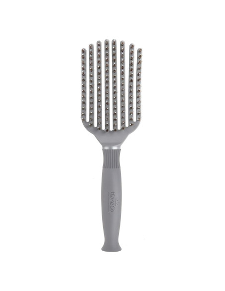Cepillo Paddle Flexible KareCo Tangle Buster 25.9cm Gris Cepillo Paddle Flexible KareCo Tangle Buster 25.9cm Gris