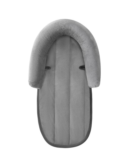 Soporte para Cabeza de Bebé PandaEar 3 en 1 Lavable Negro y Gris Soporte para Cabeza de Bebé PandaEar 3 en 1 Lavable Negro y Gris