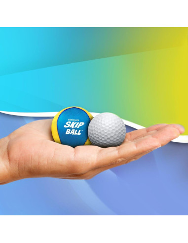 Pelota Saltarina Definitiva Activ Life - Paquete de 2 - Amarillo/Cian