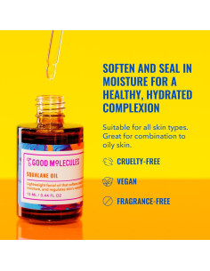 Aceite de Esqualano Good Molecules 13ml - Hidratante Facial y Capilar 2