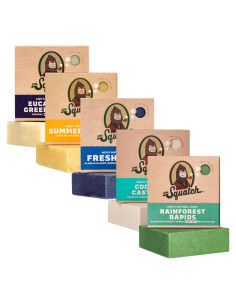 Juego de Jabones Naturales Dr. Squatch para Hombres 5-Pack