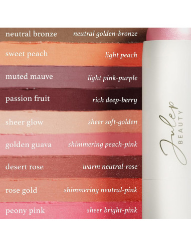 Barra Iluminadora Julep 2-en-1 Crema a Polvo Brillo Sutil