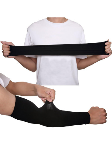 Mangas de brazo de enfriamiento UV para mujeres y hombres - 3 pares
