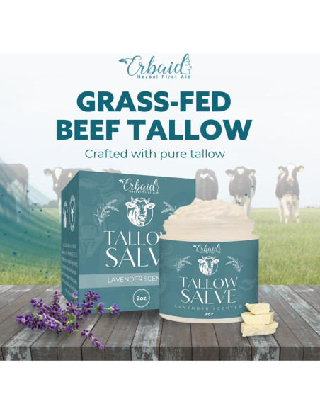 Ungüento Multiusos Natural Erbaid - Sebo de Res 56.7g Ungüento Multiusos Natural Erbaid - Sebo de Res 56.7g