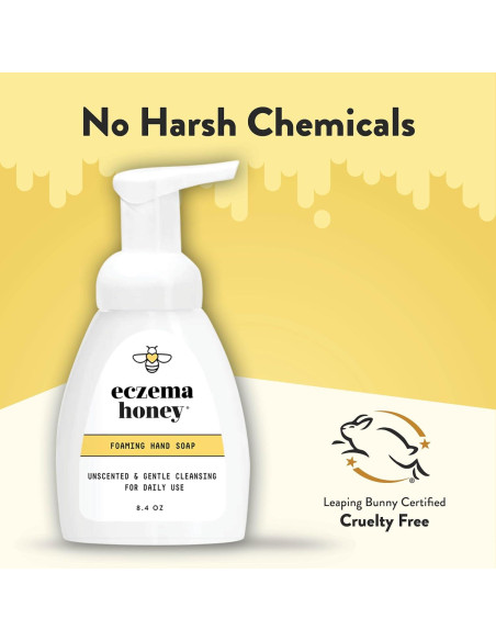 Jabón de Manos Espumoso Suave Eczema Honey 240 ml - Natural Jabón de Manos Espumoso Suave Eczema Honey 240 ml - Natural
