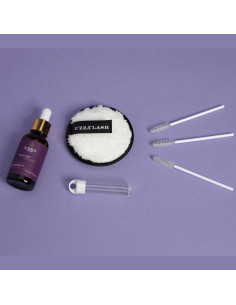 Desmaquillante de Ojos UZZA - Natural, 29.57ml, Kit Higiénico 2