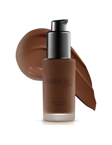 Fundación Mate Frankie Rose 30 ml - Cobertura Completa Manteca de Cacao