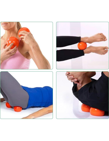 Bola de Masaje Suave CLQPY 10.16 cm Ajustable para Terapia