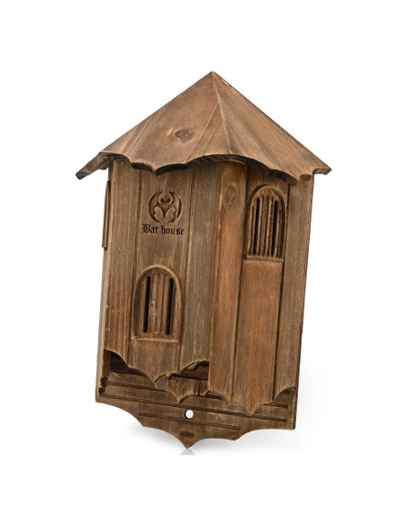 Casa de Murciélagos de Madera VIREESR 3 Cámaras 42.4x27.9cm Casa de Murciélagos de Madera VIREESR 3 Cámaras 42.4x27.9cm