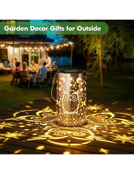 Linterna Solar Impermeable Fabuday Búho 18cm LED Exterior Linterna Solar Impermeable Fabuday Búho 18cm LED Exterior
