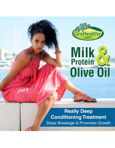 Acondicionador Profundo SofnFree GroHealthy 50ml - Proteína de Leche y Aceite de Oliva 2